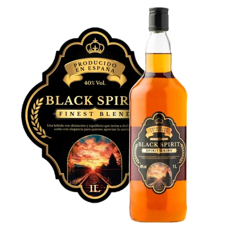 Whisky Black Spirit 1L