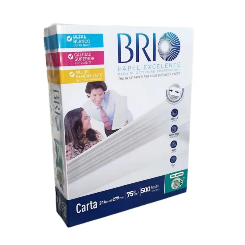 Paquete 500 Hojas Carta