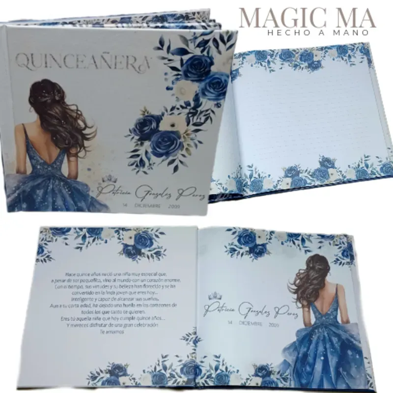 LIBRO DE FIRMAS DE 15 AÑOS