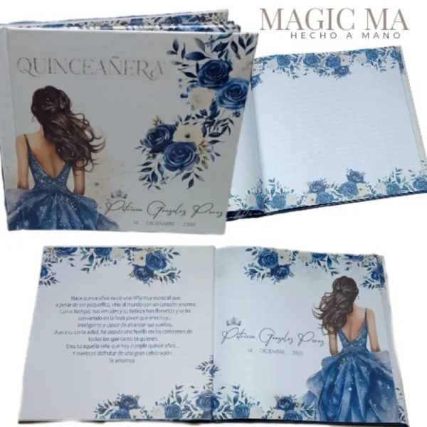 LIBRO DE FIRMAS DE 15 AÑOS