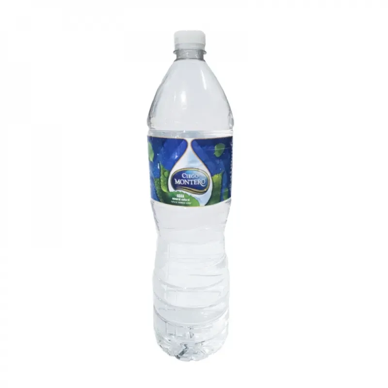 8201103 - Agua Mineral Natural Ciego Montero 1500 ml - U/M: U