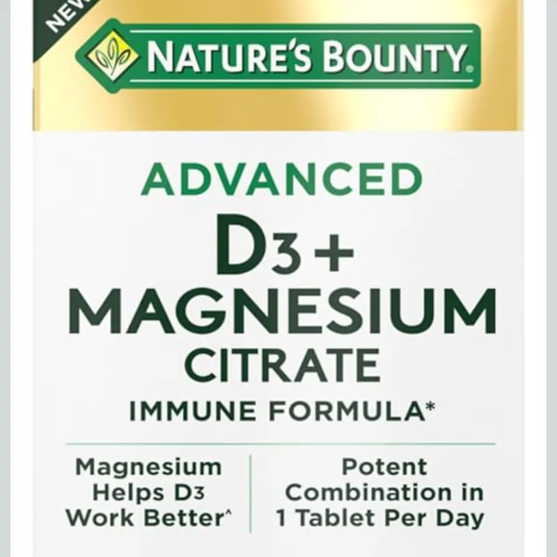 Magnesio (Citrato) + Vitamina D3