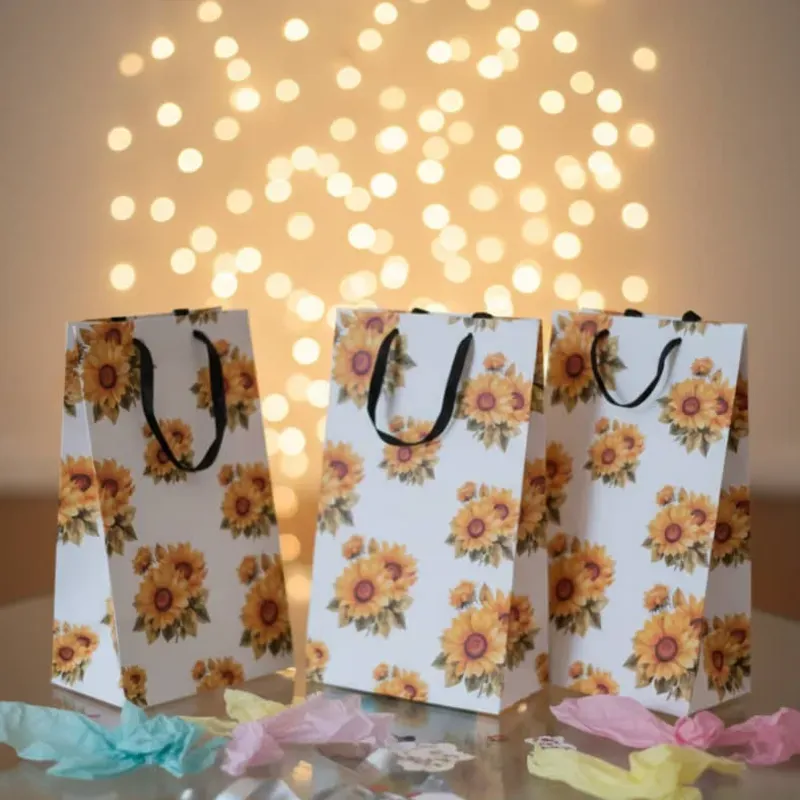 Bolsa mediana Girasoles