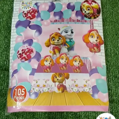Set de Globos de Skye Pawl Patrol