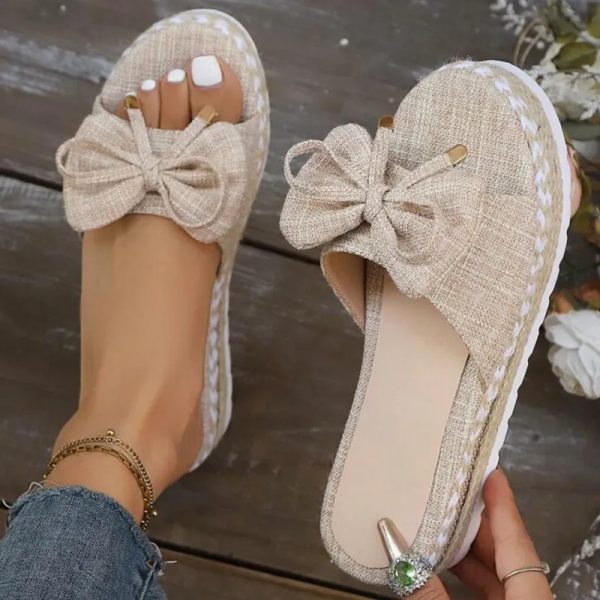 Sandalias de saco beige