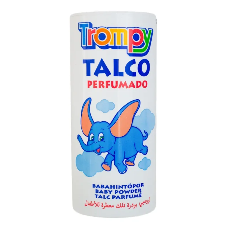 TALCO PERFUMADO INFANTIL TROMPY 500GRS