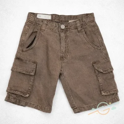 Bermuda marrón ZARA