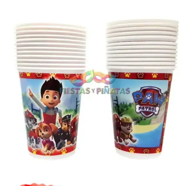 Vasos temáticos x12