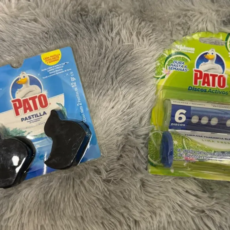  Set Pato Pastilla + Discos Activos – Limpieza inteligente con estilo y duración