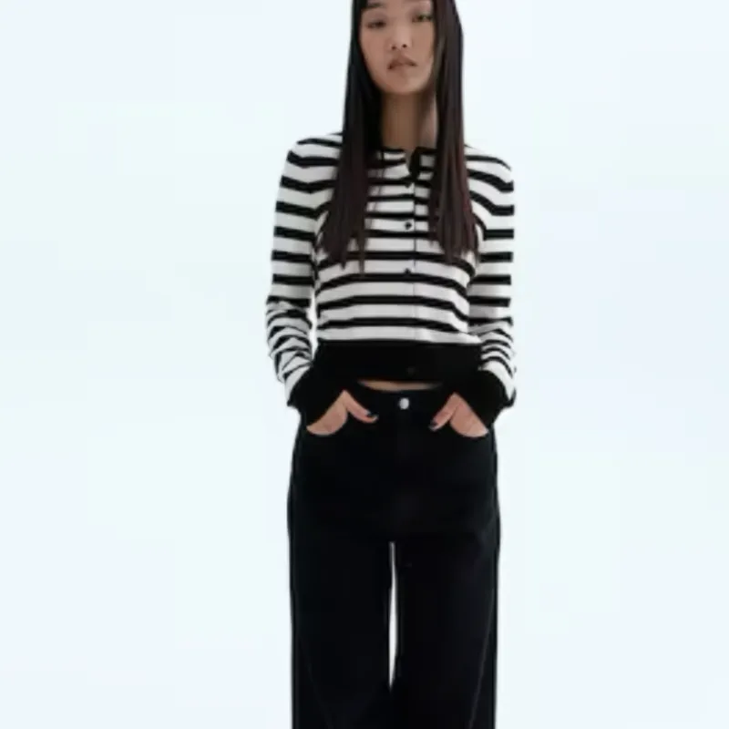 Suéter de mujer a rayas