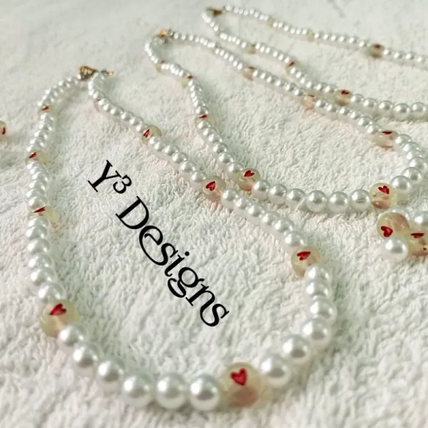 Collares de Perlas Blancas