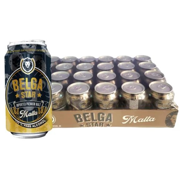 Caja de Maltas Belga Star (24 x 330 ml)   -