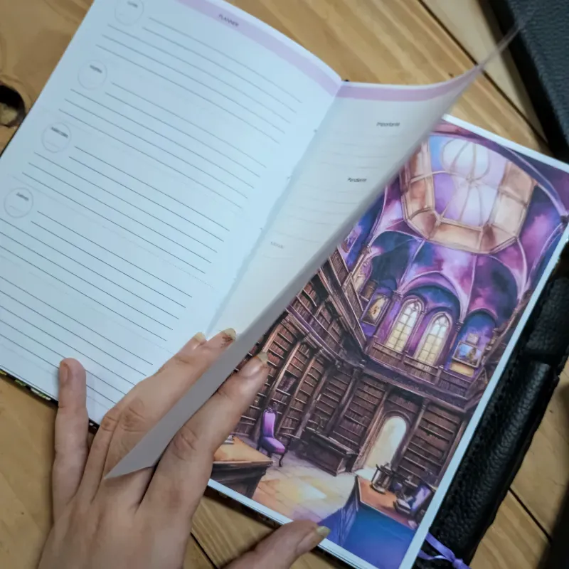 Planner Journal morado