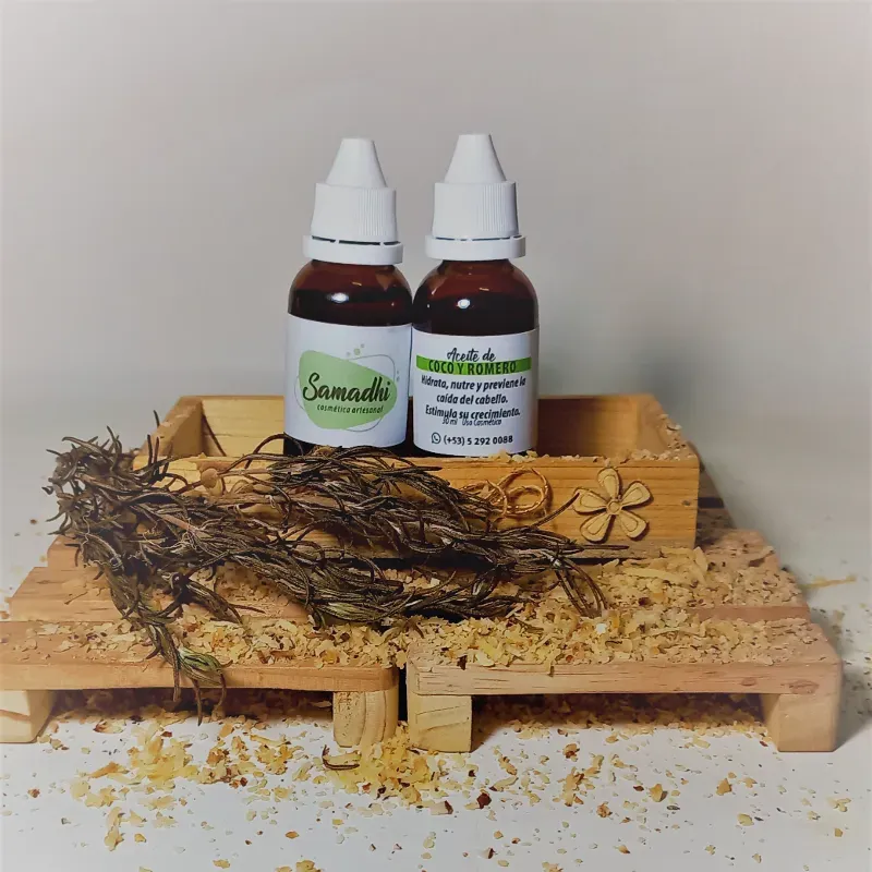 Aceite de Romero y Coco