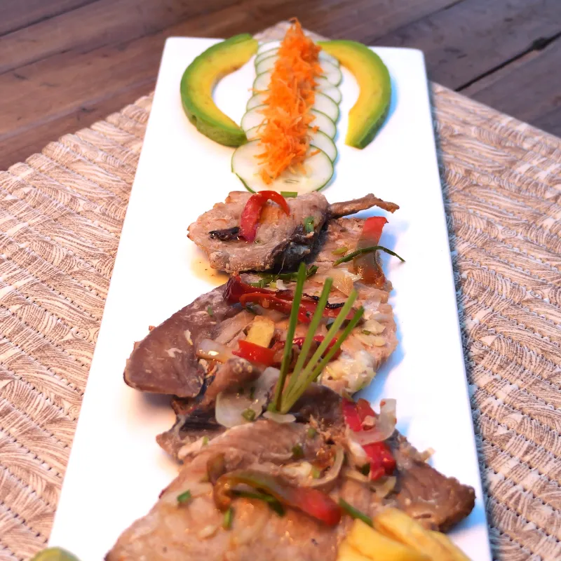 Filete de pescado en Leche de coco