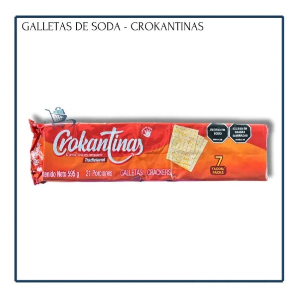 Galleta de Soda - Crokantinas (595g)
