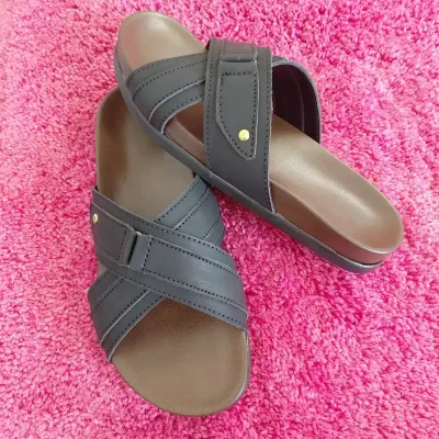 Sandalias Cruzadas Negras