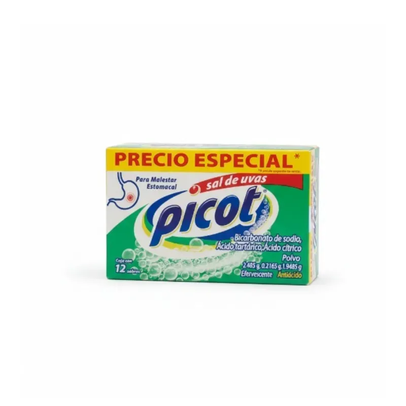 SALES DE UVAS PICOT - 12 SOBRES INDIVIDUALES