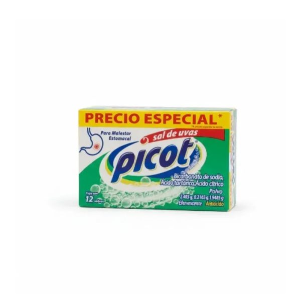 SALES DE UVAS PICOT - 12 SOBRES INDIVIDUALES