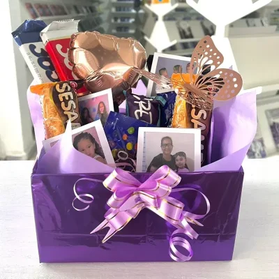 Caja con fotos