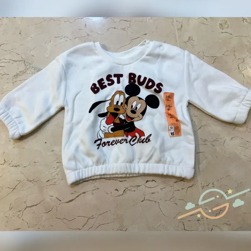 Sudadera blanca mickey PRIMARK