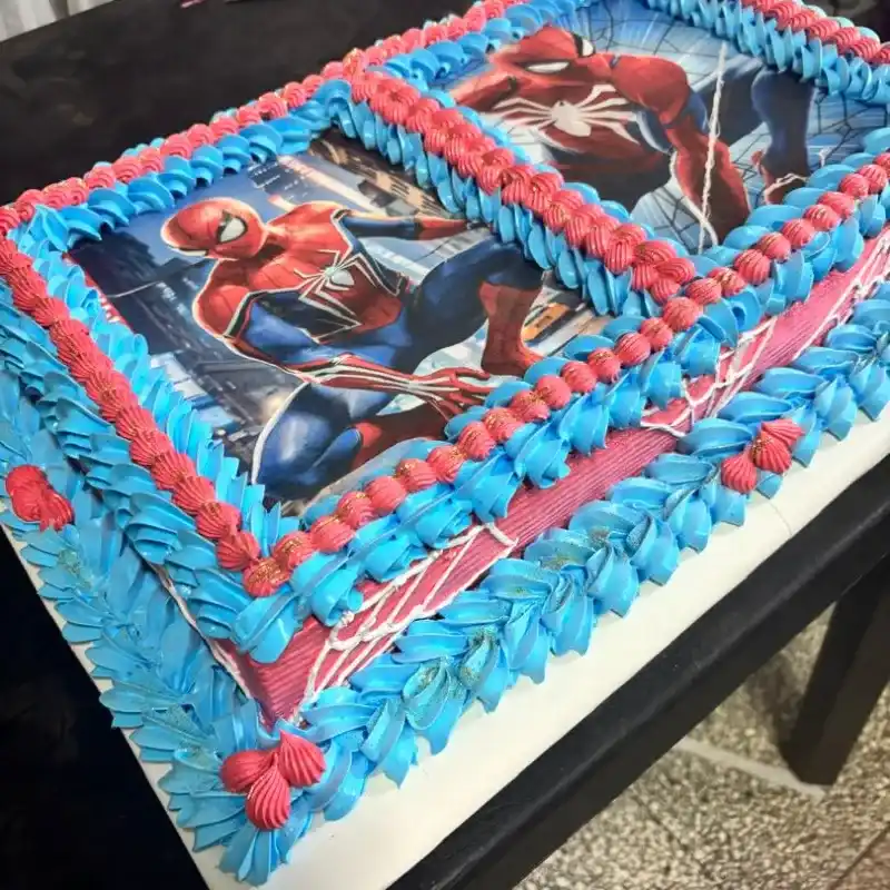 CAKE DE SPIDERMAN