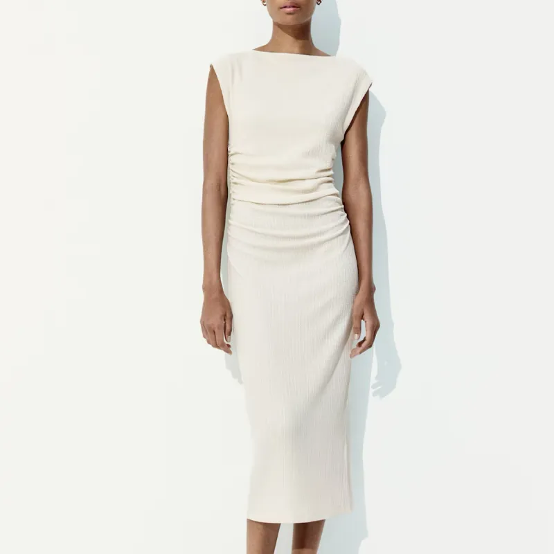 Vestido Drapeado H&M