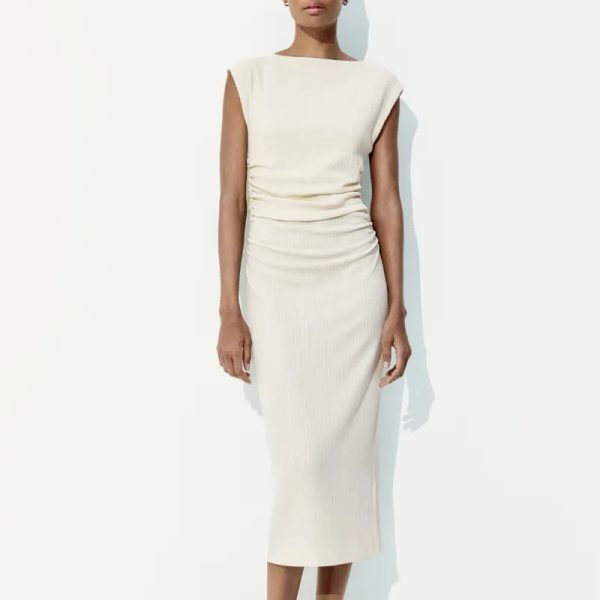 Vestido Drapeado H&M