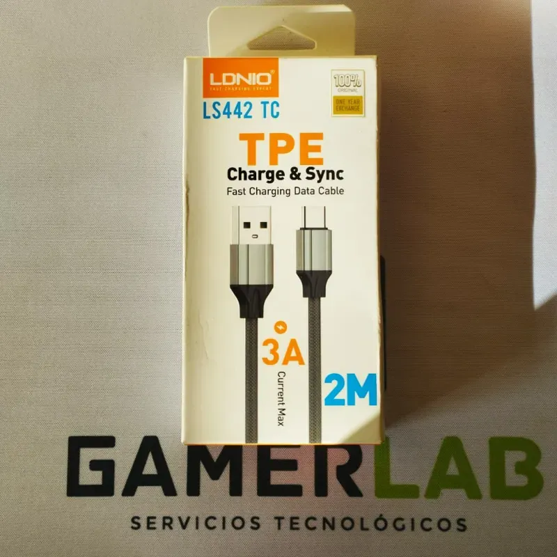 Cable LDNIO LS442 TC (USB-A a USB-C)