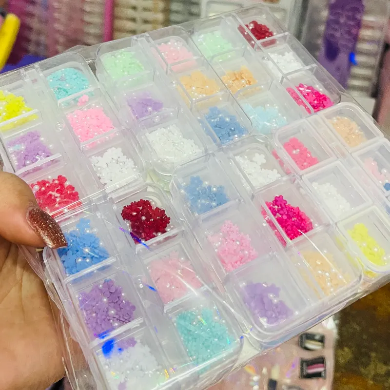 Cajas de flores de resina