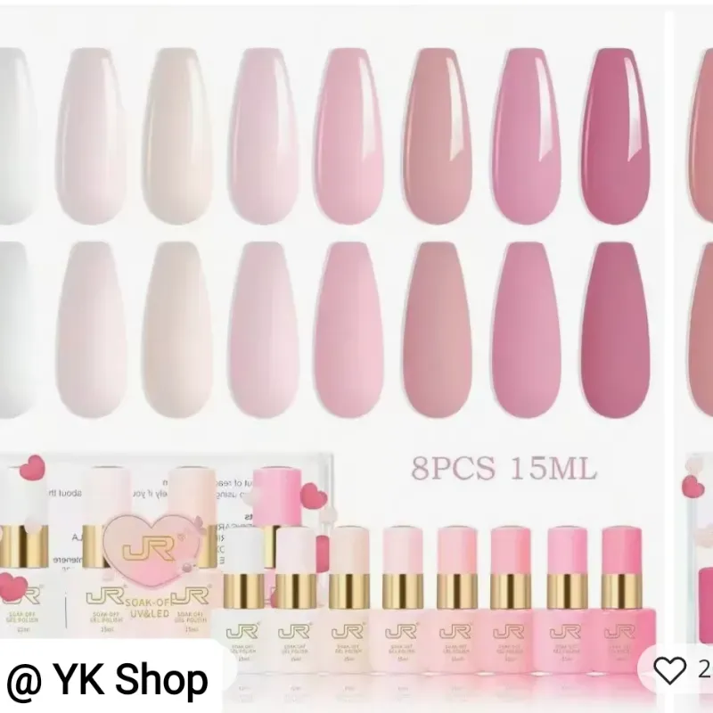 Esmaltes semipermanente JR 15 ml