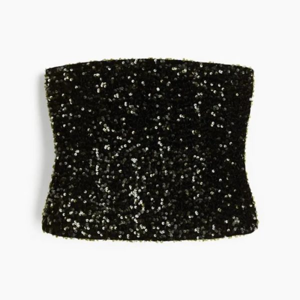 Top lentejuelas H&M