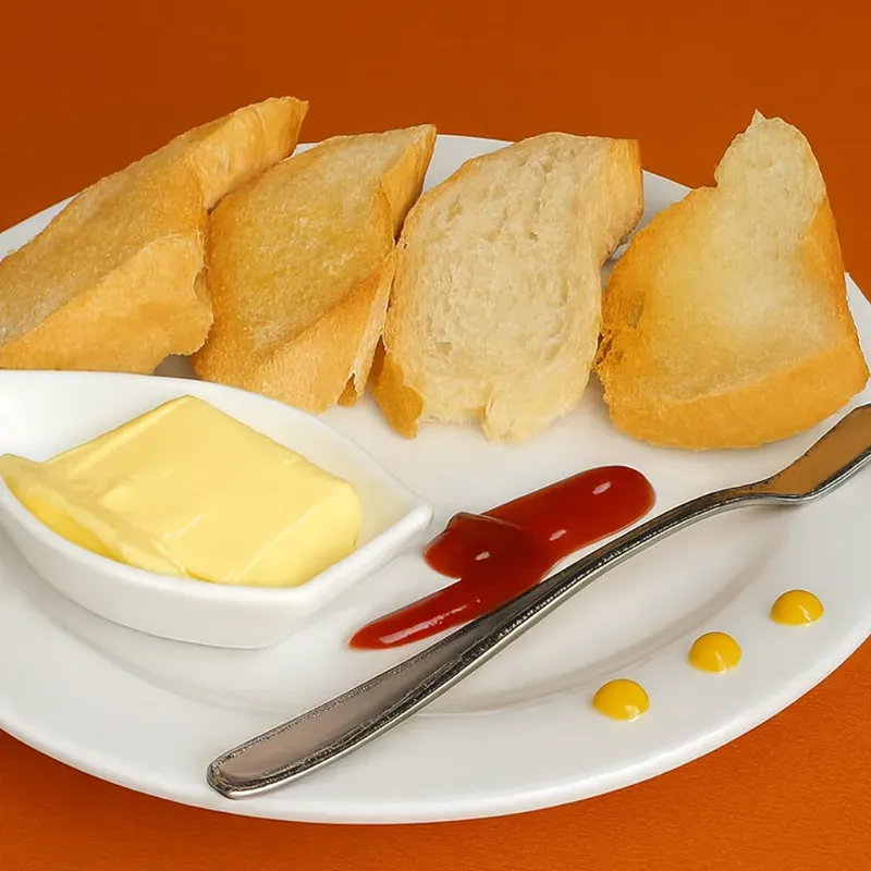 Tostadas con Mantequilla