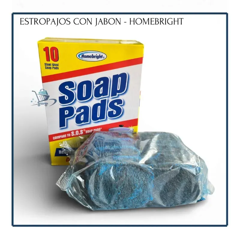 Estropajos con Jabón - Homebright (10u)