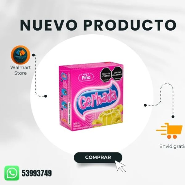 Gelatina de piña