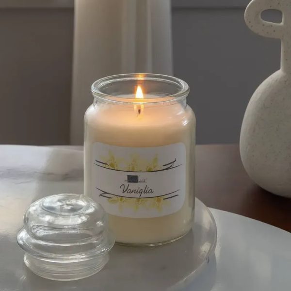Vela aromática de vainilla