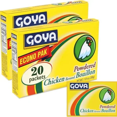 Caja de caldo de pollo Goya