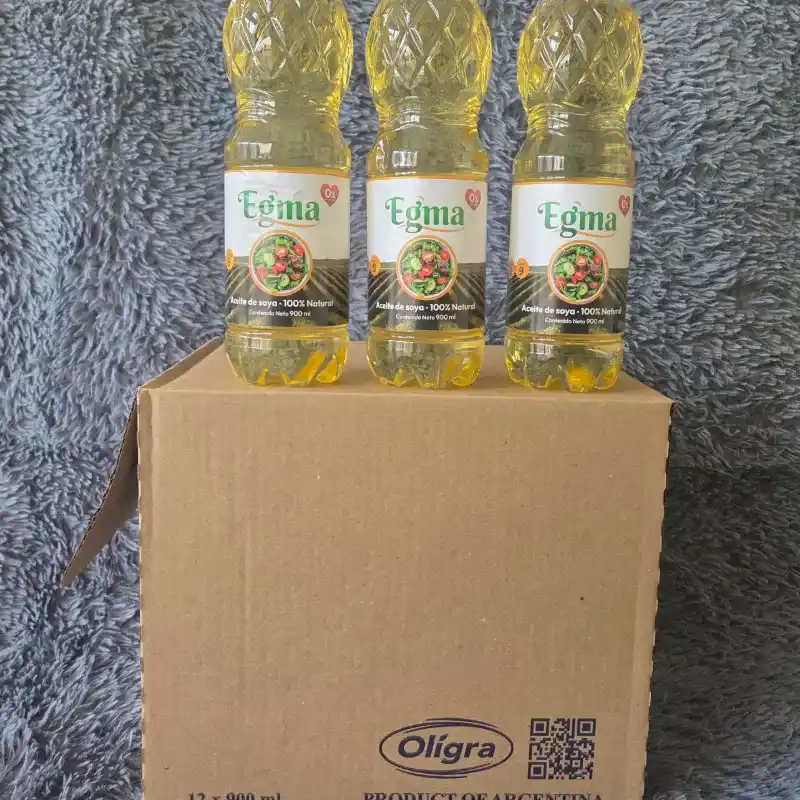  Caja de 12 pomos de aceite ( 900ml c/pomo)