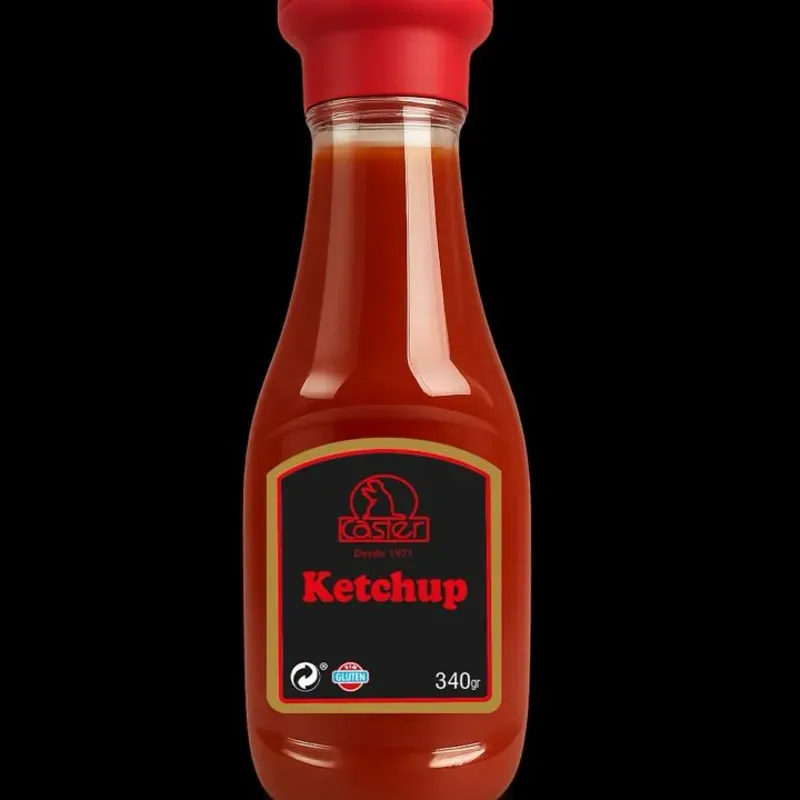 Ketchup "CASTER" PET 340g