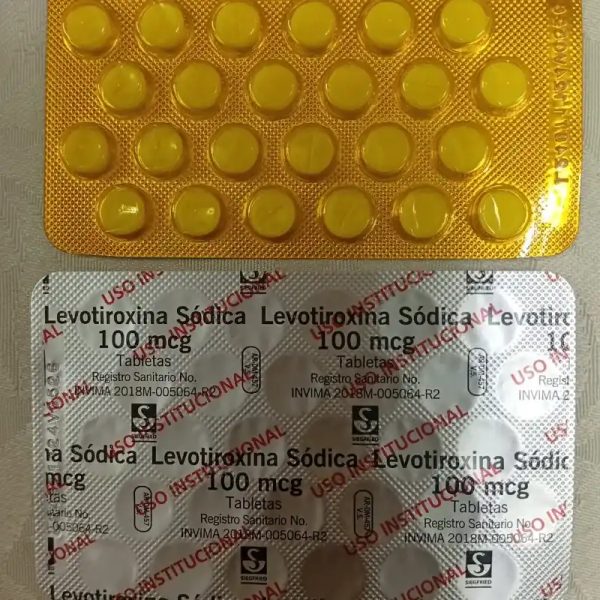  Levotiroxina Sódica (30 tab de 100 mg)