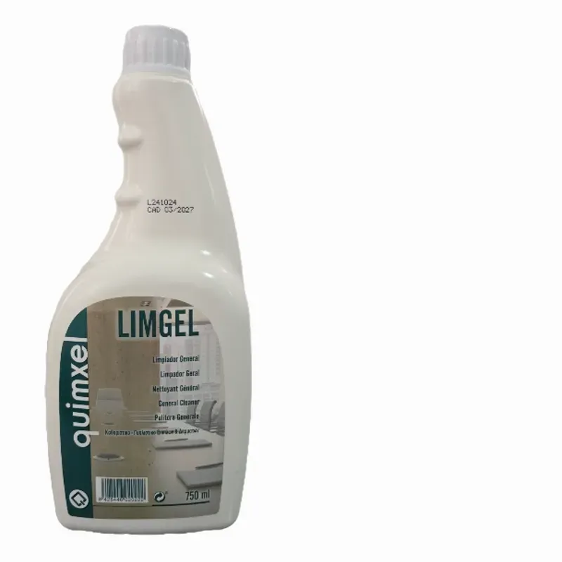 Limgel (Limpiador general)750mlDesinfectante basado en aminas terciarias efectivo frente a bacterias, hongos, virus encapsulados y levaduras.