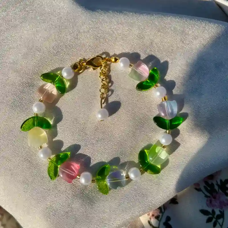 Pulsera de tulipanes 