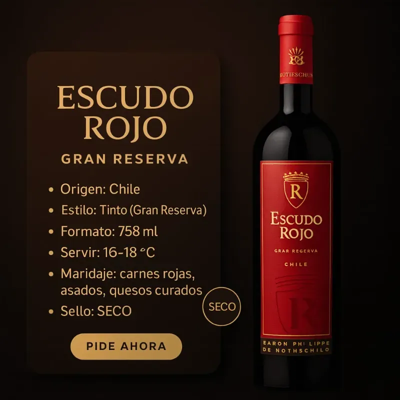 Escudo Rojo Gran Reserva (Tinto)