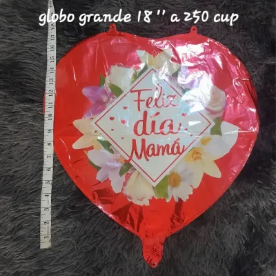 Corazón  inflable para mamá