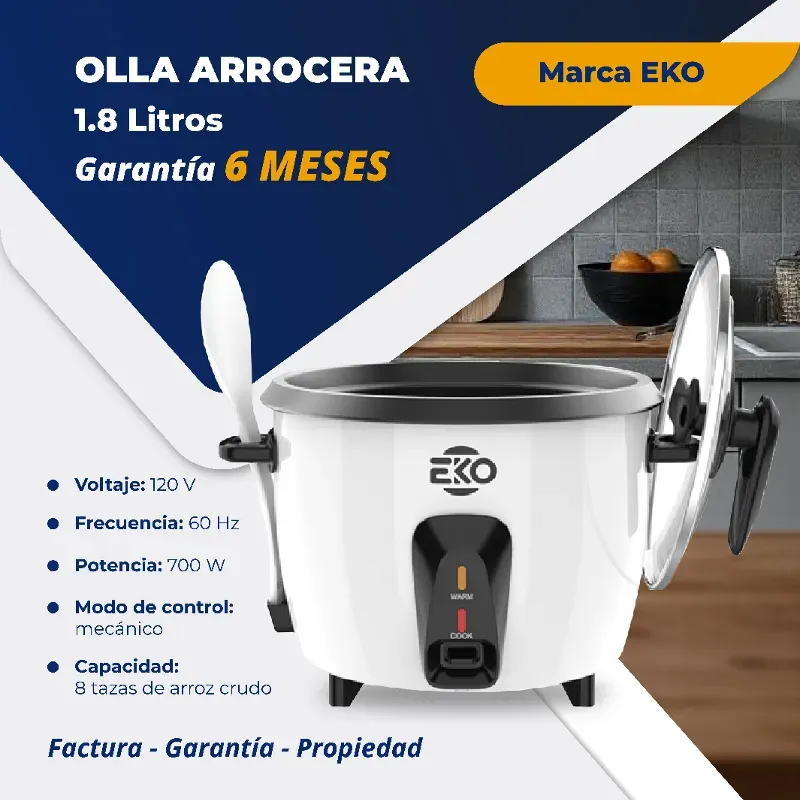 ARROCERA 1.8L EKO BLANCA (FAD)
