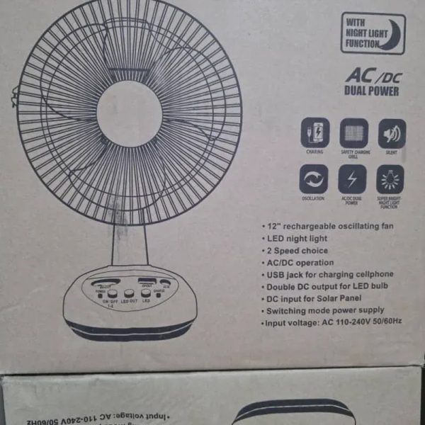 Ventiladores Recargables