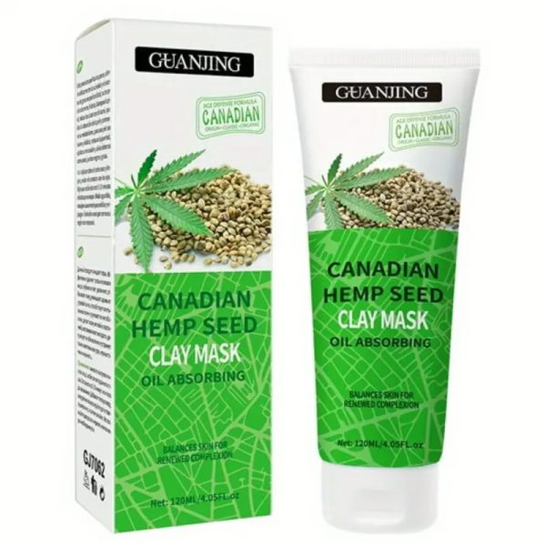 Mascarilla Arcilla Semilla de Cáñamo Canadiense GUANJING