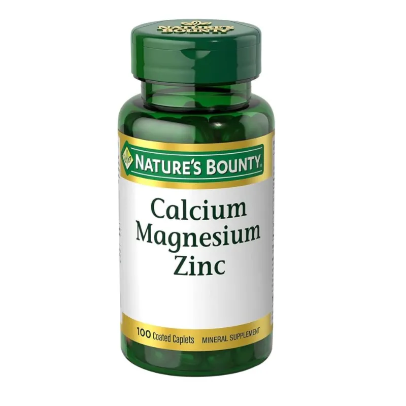 Magnesio, Calcio y Zinc con Vitamina D3