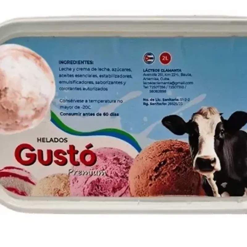 Helado Gustó