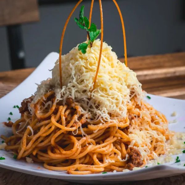 Spaguettis a la boloñesa